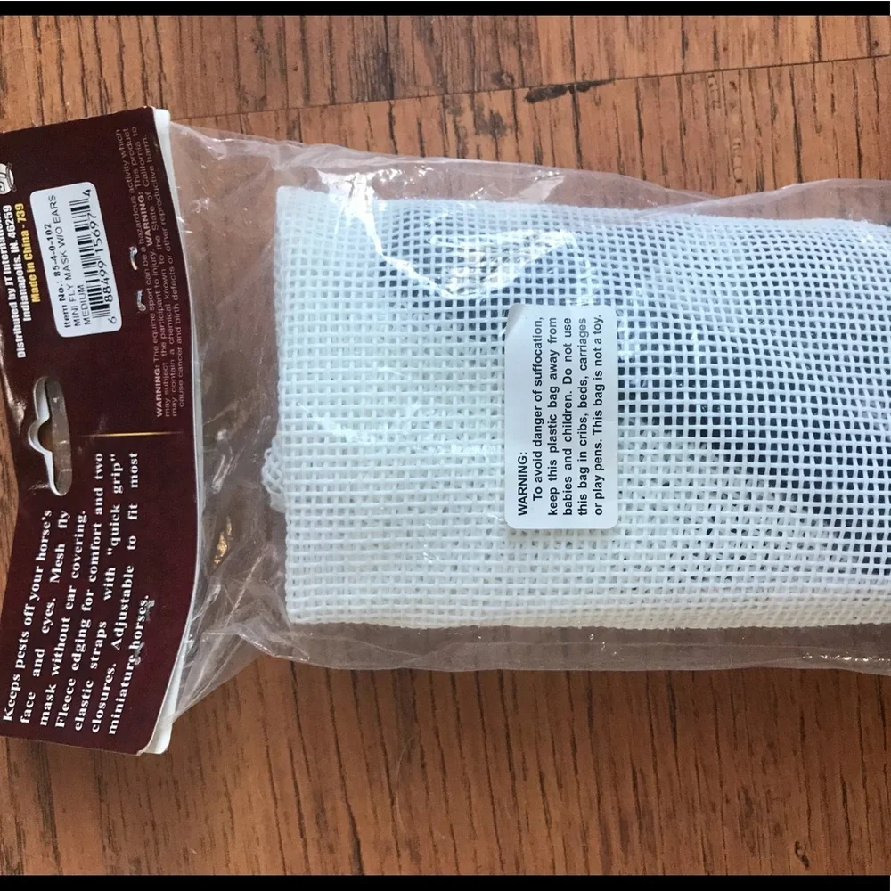Tough-1 Miniature Pony Fly Mask BNWT - Picture 2 of 2